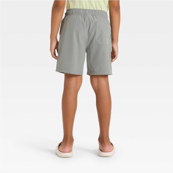 Cat & Jack Light Gray Kids Shorts - Picture 2 of 4